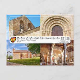 UNESCO WHS - Ávila - Hermitage of San Segundo Postcard