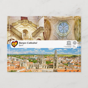 UNESCO WHS, Burgos Cathedral / Catedral de Burgos Postcard