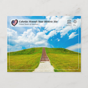 UNESCO WHS - Cahokia Mounds State Historic Site Postcard