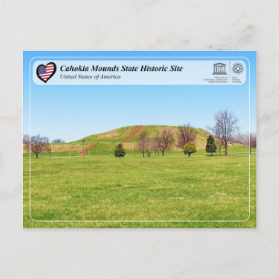 UNESCO WHS - Cahokia Mounds State Historic Site Postcard