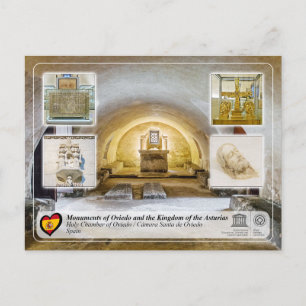 UNESCO WHS - Cámara Santa de Oviedo Postcard