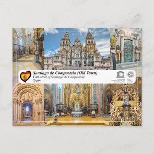 UNESCO WHS - Cathedral of Santiago de Compostela Postcard