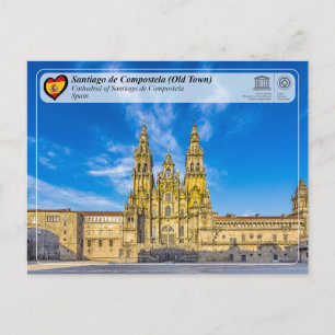 UNESCO WHS - Cathedral of Santiago de Compostela Postcard