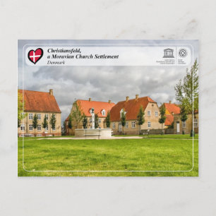 UNESCO WHS - Christiansfeld - Moravian Church Postcard