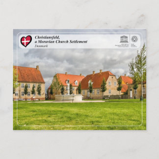 UNESCO WHS - Christiansfeld - Moravian Church Postcard