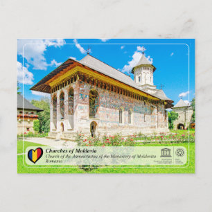 UNESCO WHS - Churches of Moldavia - Moldovita Postcard