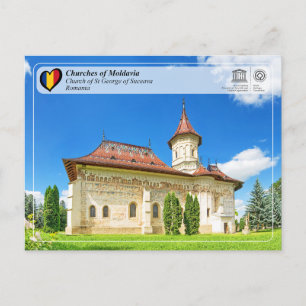 UNESCO WHS - Churches of Moldavia - Suceava Postcard