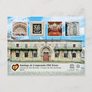 UNESCO WHS - Colexio de San Xerome Postcard