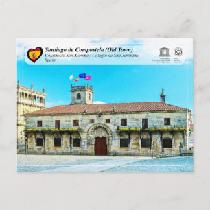 UNESCO WHS - Colexio de San Xerome Postcard