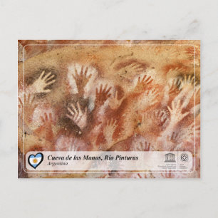 UNESCO WHS - Cueva de las Manos, Río Pintura Postcard