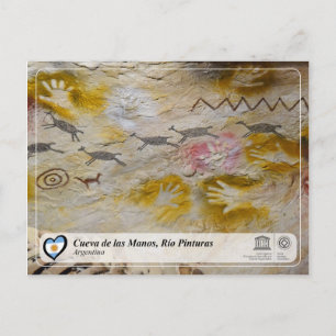 UNESCO WHS - Cueva de las Manos, Río Pintura Postcard