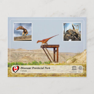 UNESCO WHS - Dinosaur Provincial Park Postcard
