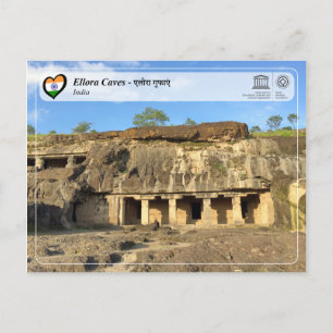 UNESCO WHS - Ellora Caves Postcard