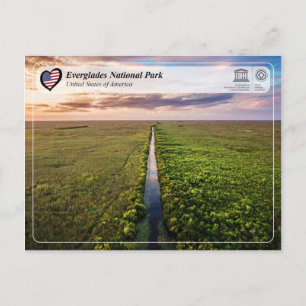 UNESCO WHS - Everglades National Park Postcard