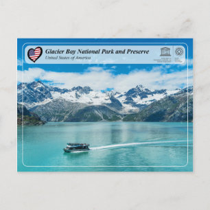 UNESCO WHS- Glacier Bay National Park and Preserve Postcard