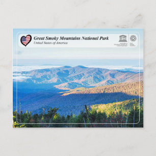 UNESCO WHS - Great Smoky Mountains National Park Postcard