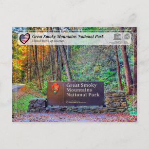 UNESCO WHS - Great Smoky Mountains National Park Postcard