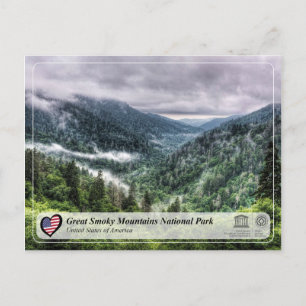UNESCO WHS - Great Smoky Mountains National Park Postcard