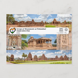UNESCO WHS - Group of Monuments at Pattadakal Postcard
