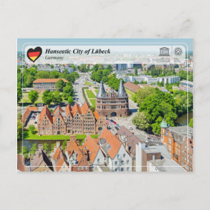 UNESCO WHS - Hanseatic City of Lübeck Postcard