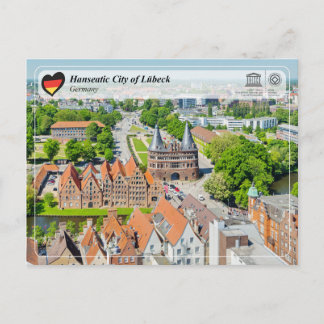 UNESCO WHS - Hanseatic City of Lübeck Postcard
