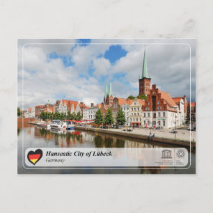 UNESCO WHS - Hanseatic City of Lübeck Postcard
