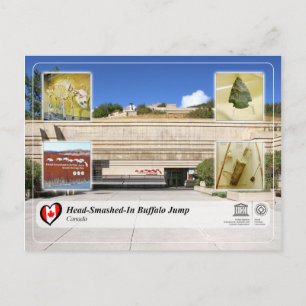UNESCO WHS - Head-Smashed-In Buffalo Jump Postcard