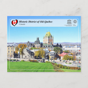 UNESCO WHS - Historic District of Old Québec Postcard
