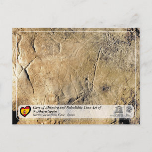 UNESCO WHS - Hornos de la Peña Cave Postcard