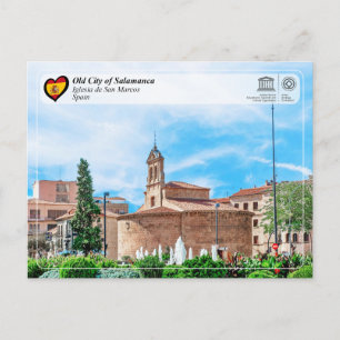 UNESCO WHS - Iglesia de San Marcos Postcard