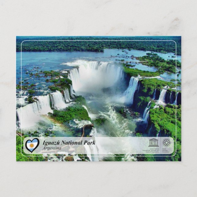 UNESCO WHS - Iguazu National Park Postcard (Front)