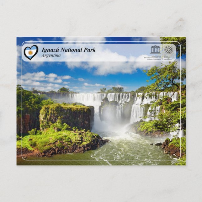 UNESCO WHS - Iguazu National Park Postcard (Front)