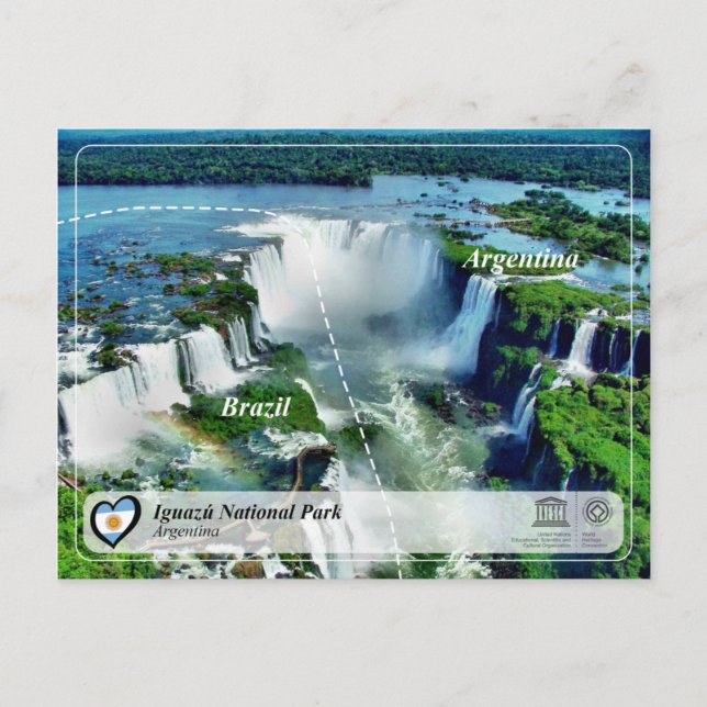 UNESCO WHS - Iguazu National Park Postcard (Front)