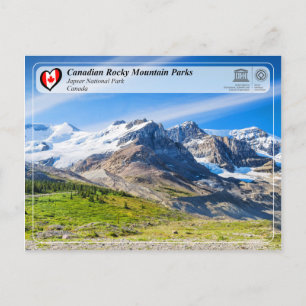UNESCO WHS - Jasper National Park Postcard