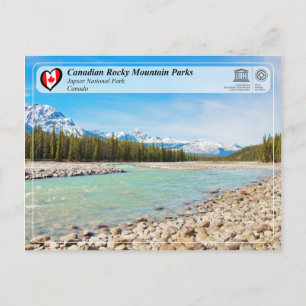 UNESCO WHS - Jasper National Park Postcard