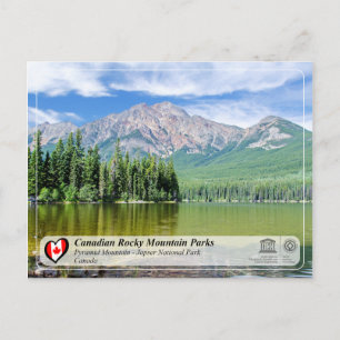 UNESCO WHS - Jasper National Park Postcard
