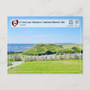 UNESCO WHS - L’Anse aux Meadows Postcard