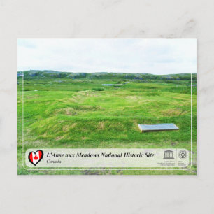UNESCO WHS - L’Anse aux Meadows Postcard