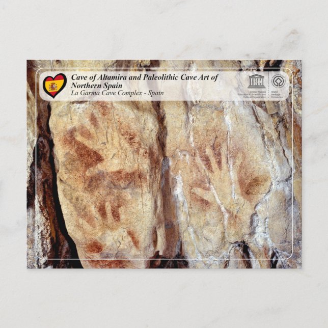 UNESCO WHS - La Garma Cave Complex Postcard (Front)