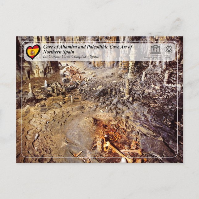 UNESCO WHS - La Garma Cave Complex Postcard (Front)