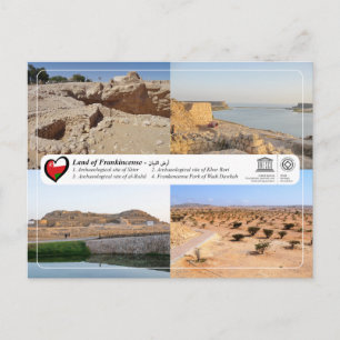 UNESCO WHS - Land of Frankincense Postcard