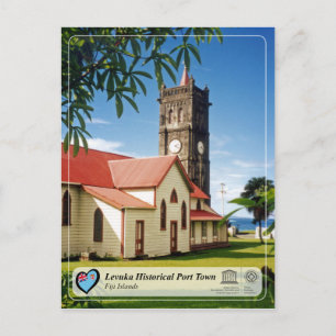 UNESCO WHS - Levuka Historical Port Town Postcard