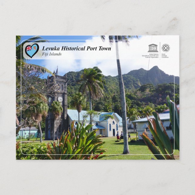 UNESCO WHS - Levuka Historical Port Town Postcard (Front)