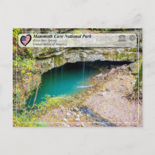 UNESCO WHS - Mammoth Cave National Park Postcard
