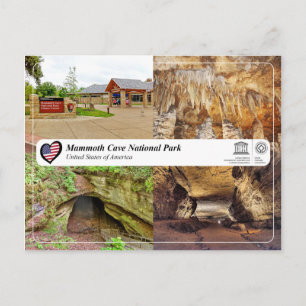 UNESCO WHS - Mammoth Cave National Park Postcard