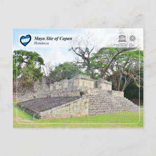 UNESCO WHS - Maya Site of Copan Postcard