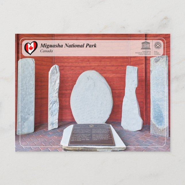 UNESCO WHS - Miguasha National Park Postcard (Front)