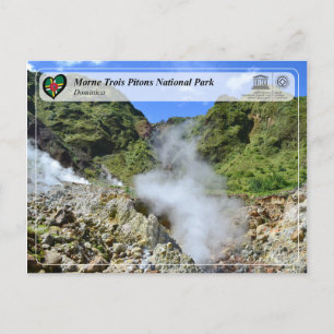 UNESCO WHS - Morne Trois Pitons National Park Postcard
