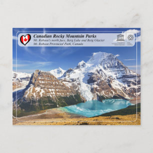 UNESCO WHS - Mount Robson Provincial Park Postcard