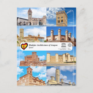 UNESCO WHS - Mudejar Architecture of Aragon Postcard